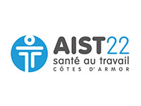 Logo Association Interprofessionnelle de Santé au Travail (AIST22)