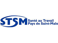 Logo Santé au Travail Pays de Saint-Malo (STSM)